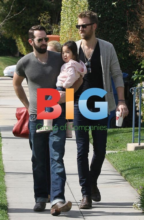 Katherine Heigl with family in Hollywood