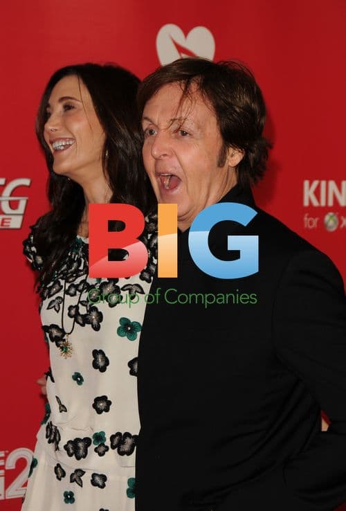 Paul McCartney and Nancy Shevell at MusiCares Gala