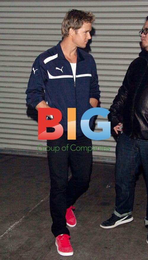 Actor Ryan Kwanten leaves PUMA event in Las Vegas