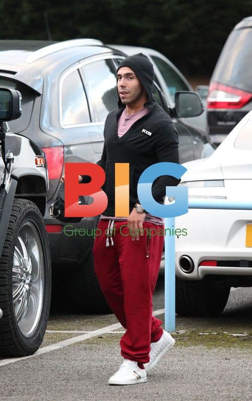 Carlos Tevez Trains Alone at Manchester City