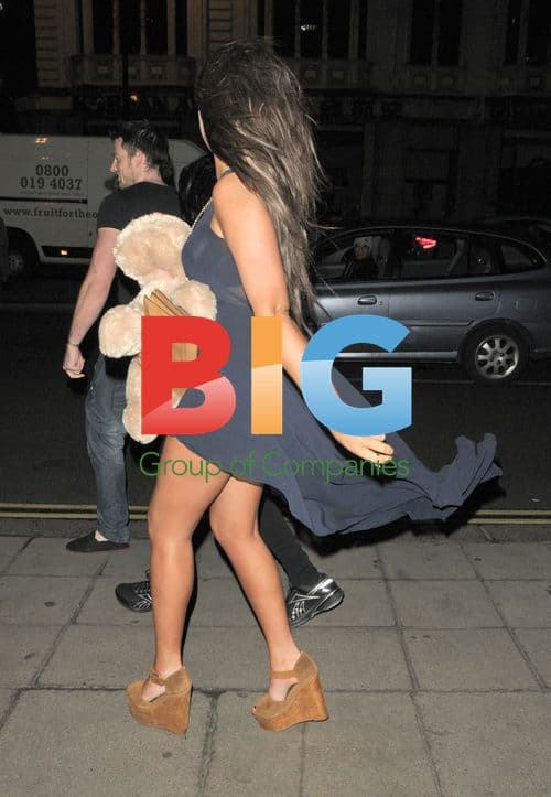 Charlotte Letitia Crosby at Aura in London