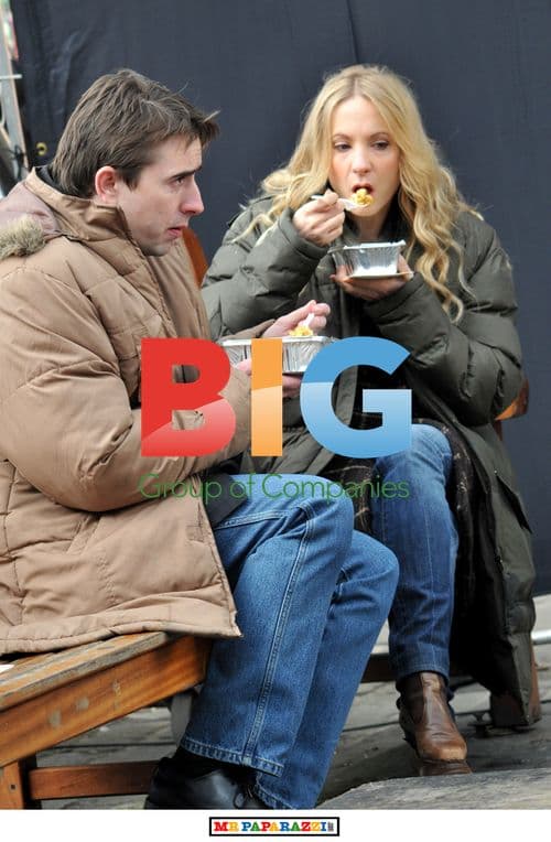 James McAvoy and Joanne Froggatt on Filth set