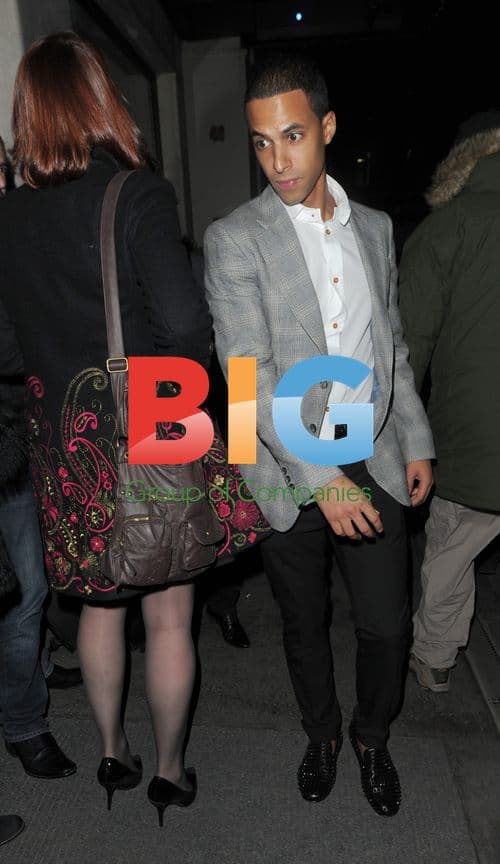 JLS Members Marvin and Aston Out in London