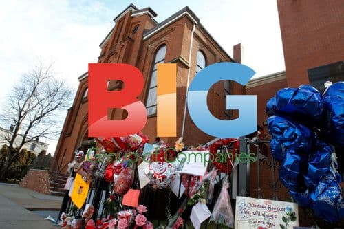 Whitney Houston's Funeral at New Hope Baptist Church