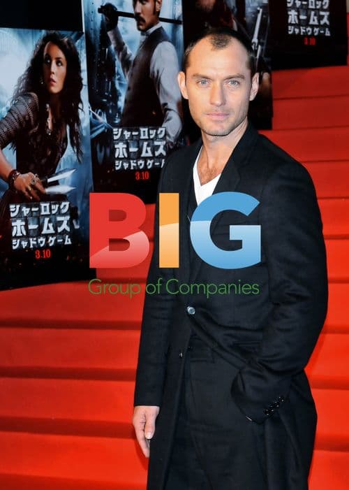 Jude Law at 'Sherlock Holmes' Japan Premiere
