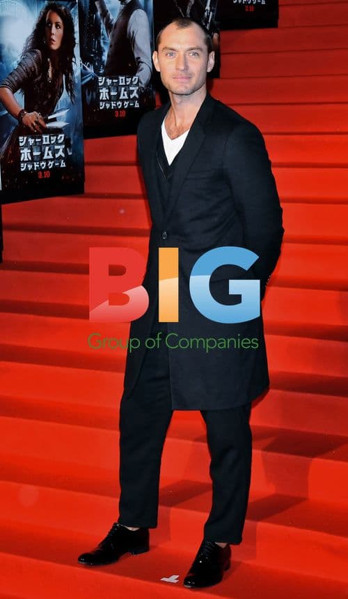 Jude Law at 'Sherlock Holmes' Japan Premiere