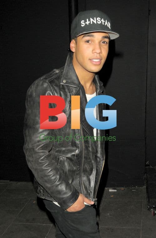 Lucien Laviscount with Mystery Girls