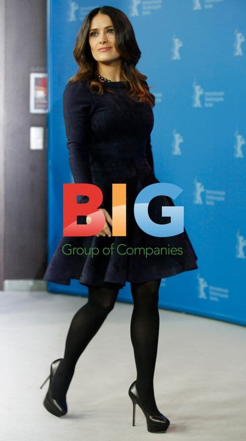 Salma Hayek at 'As Luck Would Have it' Photocall