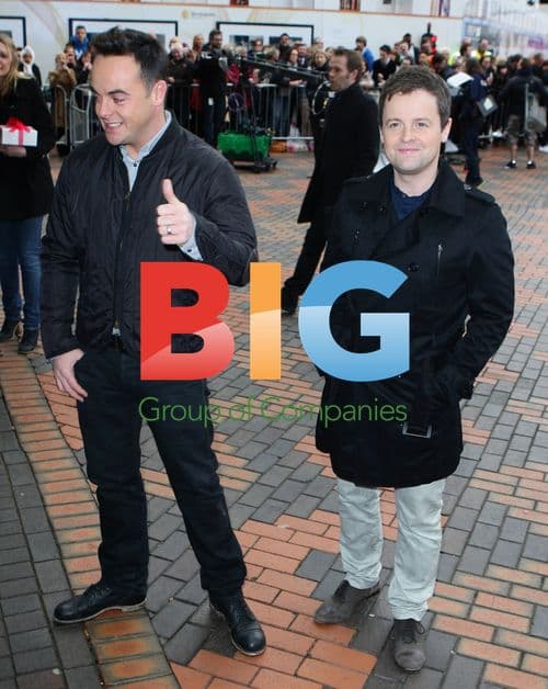 Ant and Dec arrive for 'Britain's Got Talent' auditions in Birmingham