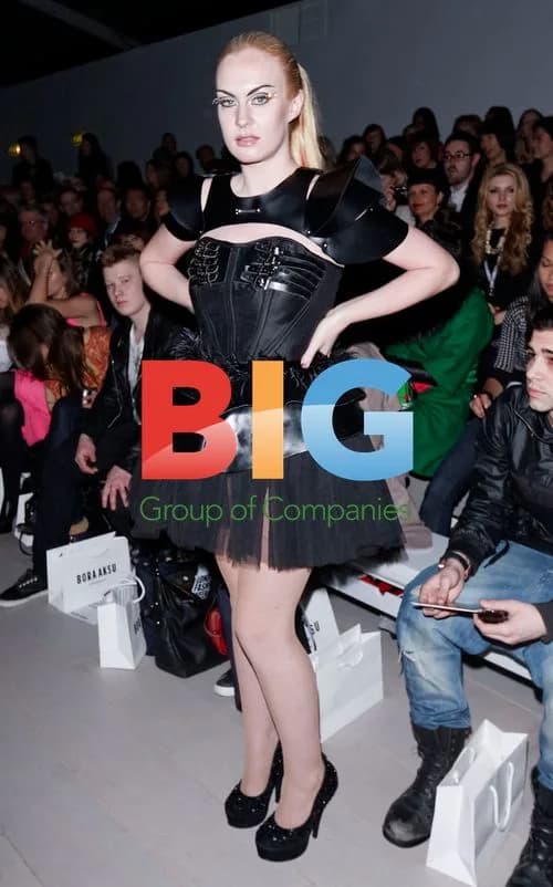 Kitty Brucknell at Bora Aksu Show