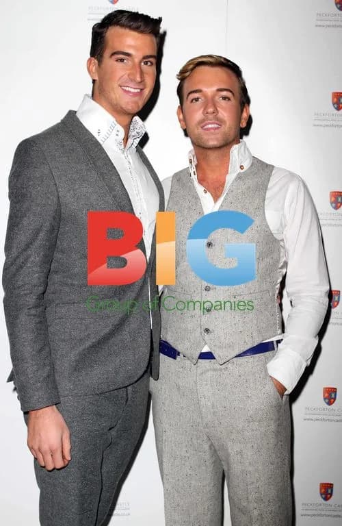 Chris and Mark Johnson White at Peckforton Castle