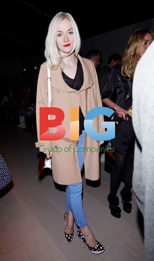 Portia Freeman at Felder Felder London Fashion Week