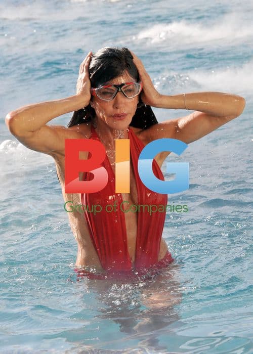 Janice Dickinson Shoots Commercial