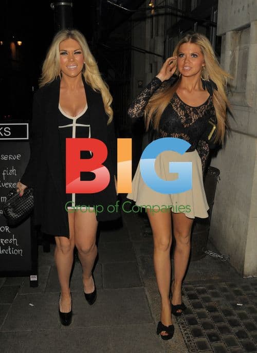 Frankie Essex at Anaya Nightclub in London