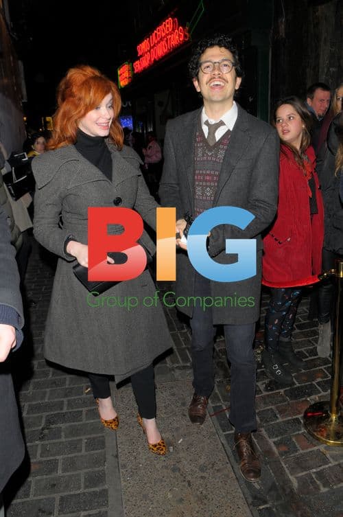 Christina Hendricks and Geoffrey Arend at Vivienne Westwood Afterparty