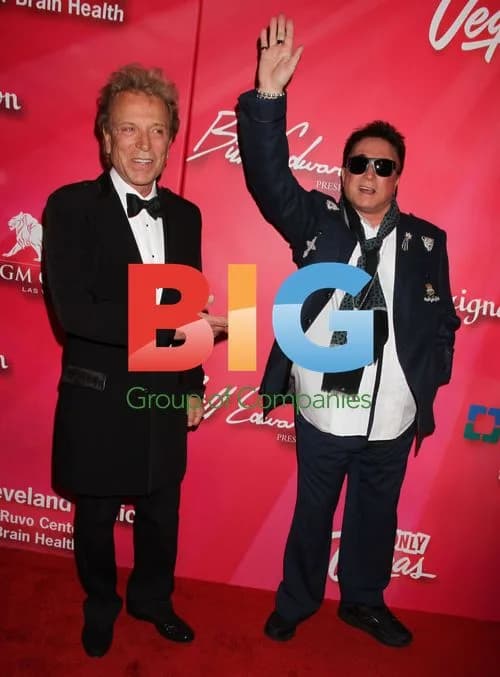 Siegfried Fischbacher and Roy Horn at Muhammad Ali Birthday Gala