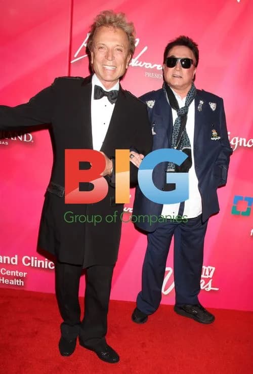 Siegfried Fischbacher and Roy Horn at Keep Memory Alive Gala