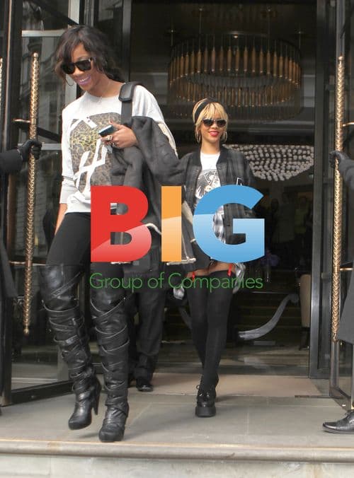 Rihanna Hugs Fans in London