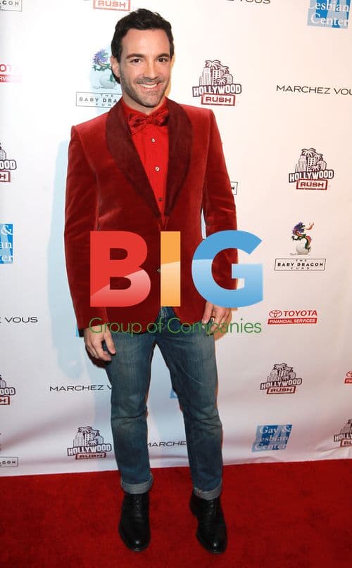 George Kotsiopoulos at Hollywood Rush Benefit
