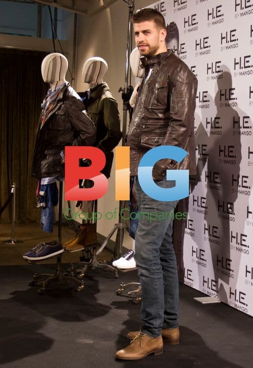 Gerard Pique Attends Mago Launch in Barcelona