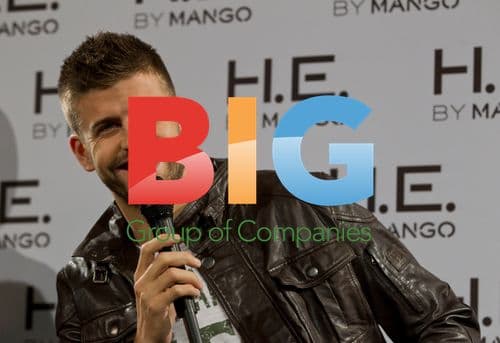 Gerard Pique Attends Mango Launch in Barcelona