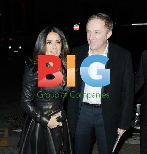 Selma Hayek at McQ Alexander McQueen Runway Show