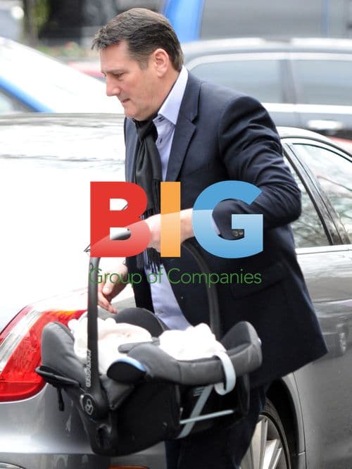 Tony Hadley and Family Arrive at Cowell's Tea Party