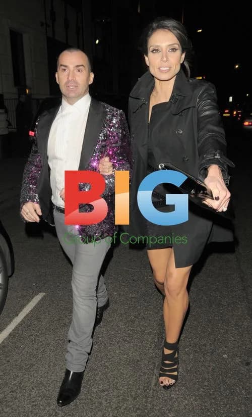 Louie Spence and Christine Bleakley at Brits 2012 After Party