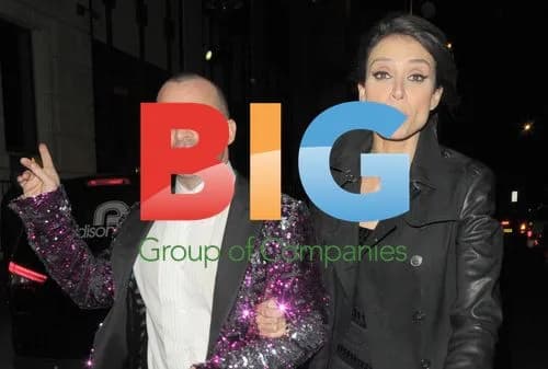 Louie Spence and Christine Bleakley at Brits After Party