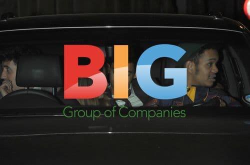 Caroline Flack Flirts with Rizzle Kicks