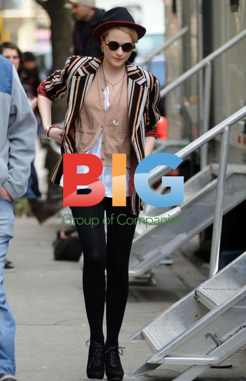 Evan Rachel Wood on 'A Case of You' Set