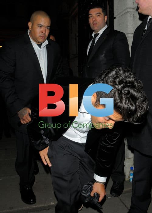 Bruno Mars After BRITs in London