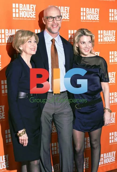 Jane Pauley, Alan Tansky and Karen Marx at Bailey House Auction