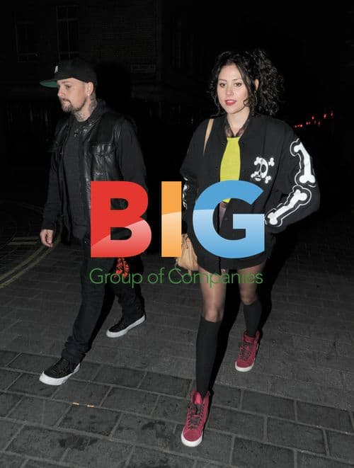Eliza Doolittle and Benji Madden at Anaya Nightclub