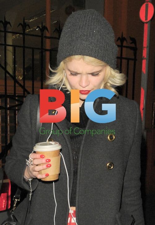 Pixie Geldof Walks in London