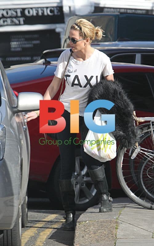 Sarah Harding Leaving Home in London