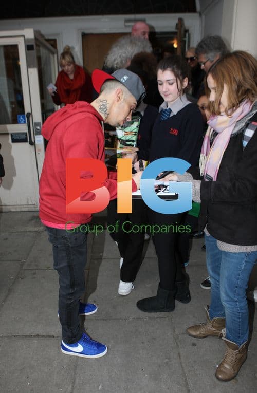 Dappy and Brian May perform 'We Will Rock You'