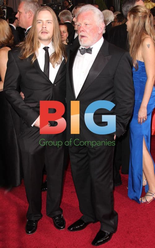 Nick Nolte and Brawley Nolte arrive at Oscars