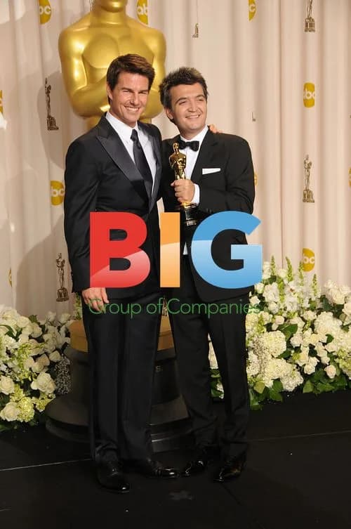 Langmann and Cruise at 2012 Oscars