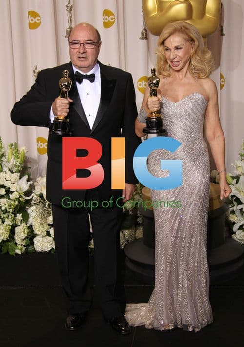 Dante Ferretti and Francesca Lo Schiavo at Oscars