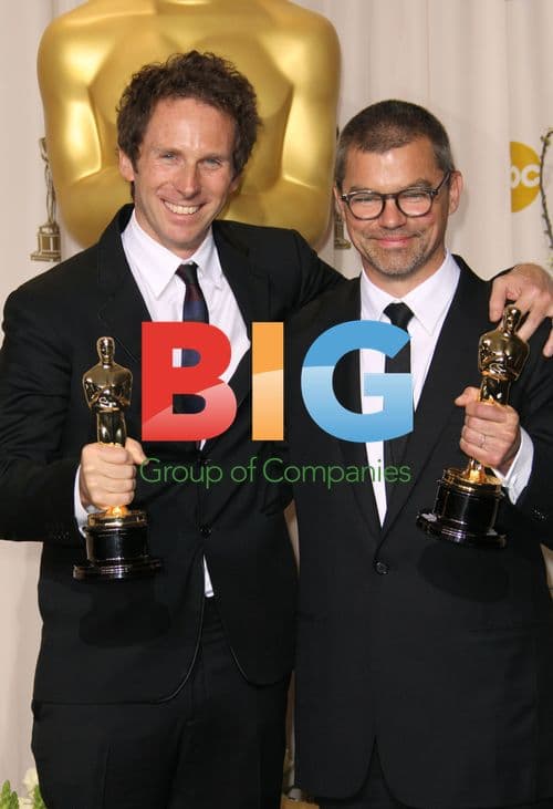 Kirk Baxter and Angus Wall at Oscars