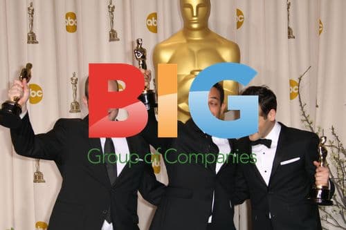 Rich Middlemas, T.J. Martin and Dan Lindsay at 84th Oscars