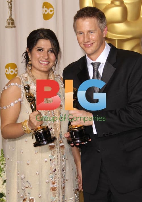 Daniel Junge and Sharmeen Obaid-Chinoy at 84th Oscars