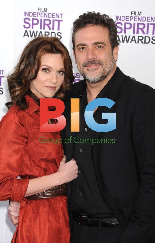 Hilarie Burton and Jeffrey Dean Morgan at 2012 Film Independent Spirit Awards