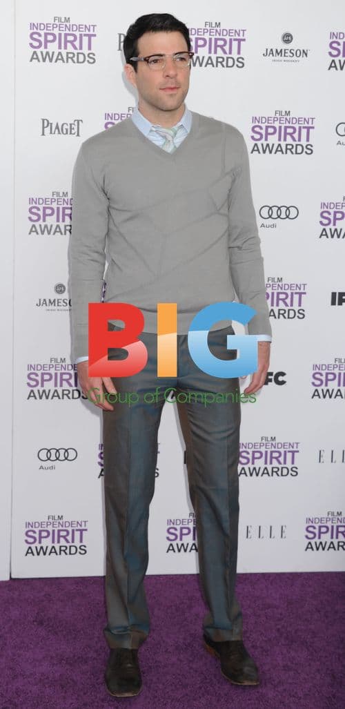 Zachary Quinto at 2012 Spirit Awards