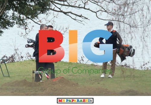 Ant & Dec Golf Training Session