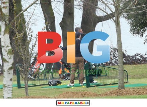 Ant & Dec golfers in training