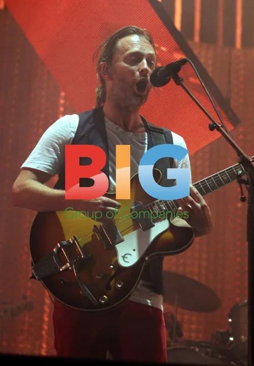 Thom Yorke with Radiohead performs in Miami