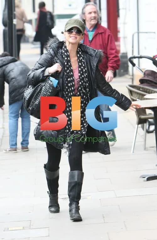 Sarah Harding Spotted With Coconut Water
