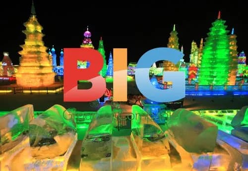Harbin Ice and Snow Festival in China